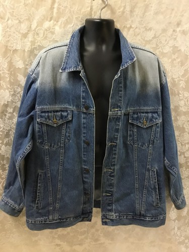 Tie dye jean jacket xxl - jacket, baby