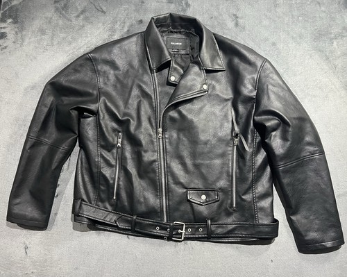 Pull bear faux leather - pull&bear,